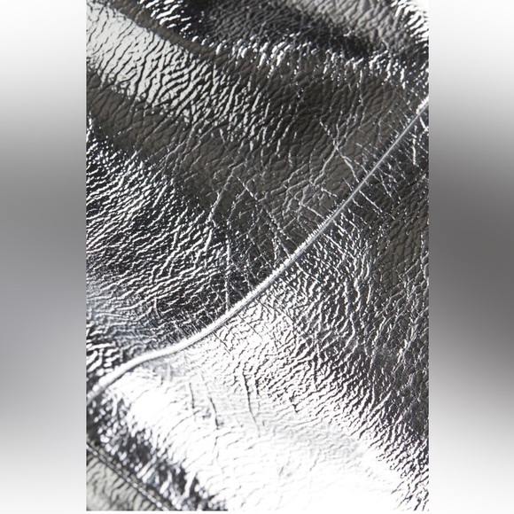 NWT H&M Studio Collection Coated Skirt Size 6 - Picture 7 of 7